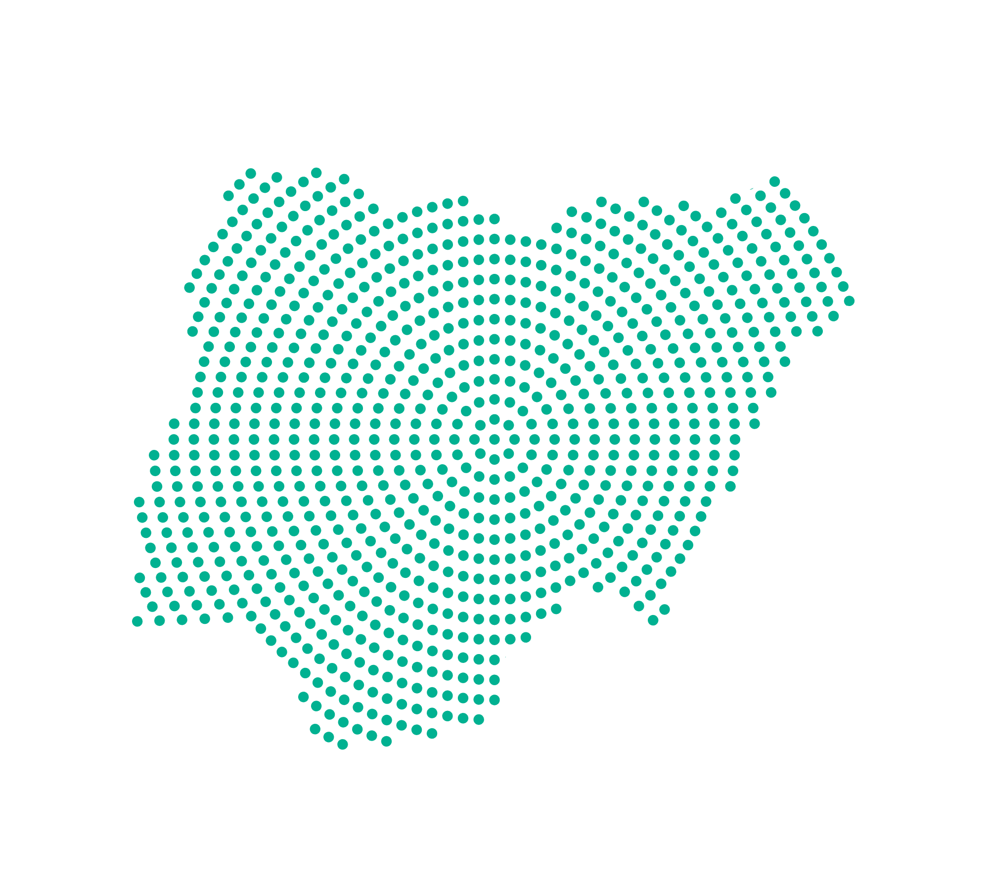 World map with highlighted regions