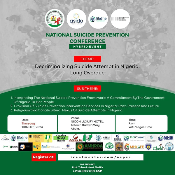National Suicide Prevention Conference