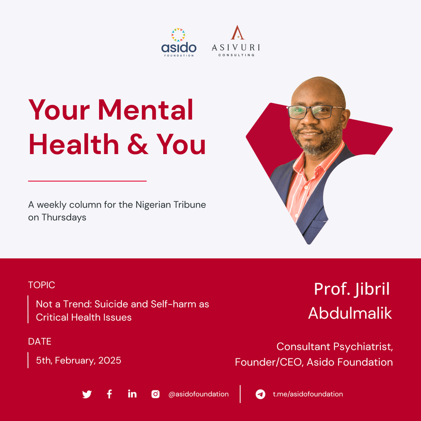 Not a Trend: Suicide and Self-harm as Critical Health Issues