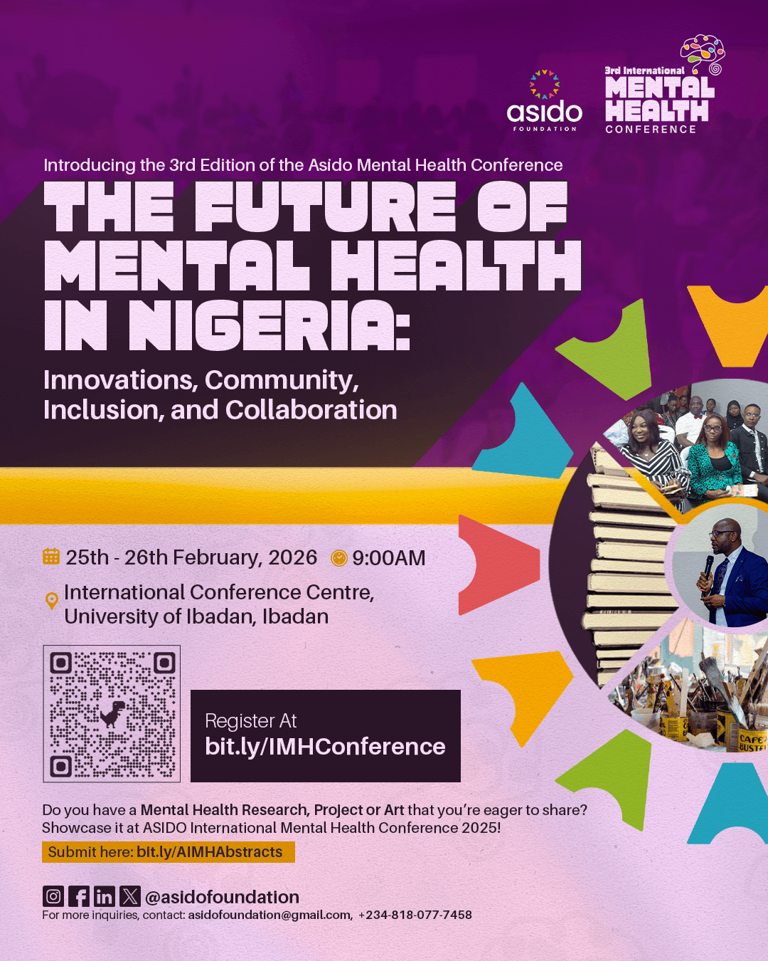 3rd Asido International Mental Health Conference