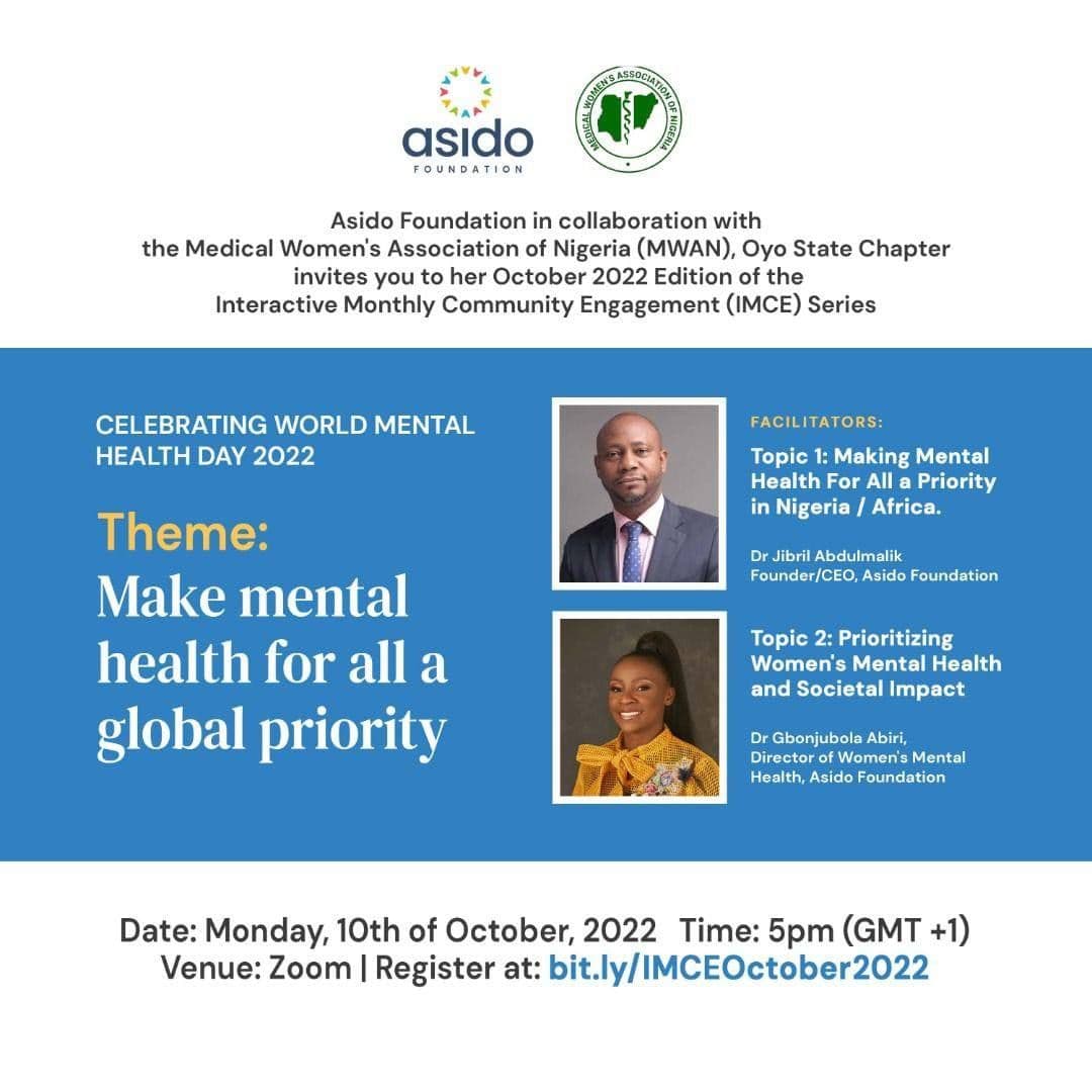 Make Mental Health For All, A Global Priority