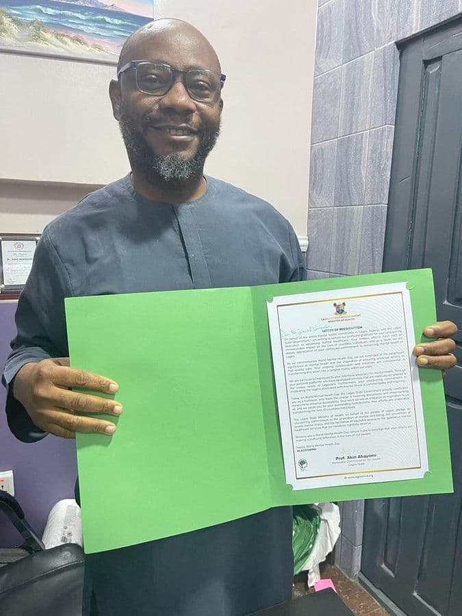 Lagos State Recognition Asido