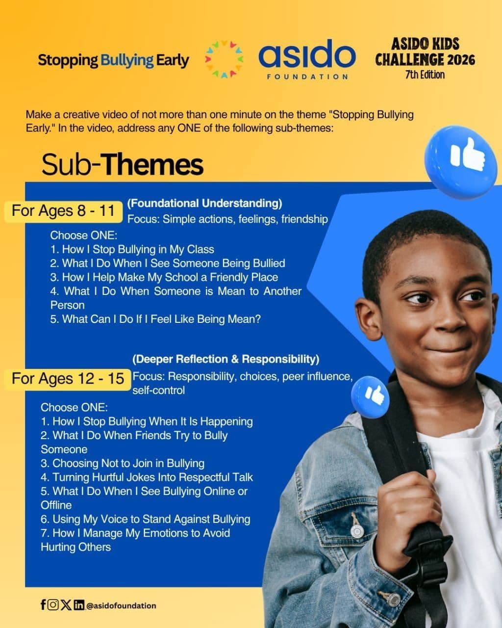 Asido Kids Challenge 7th Edition